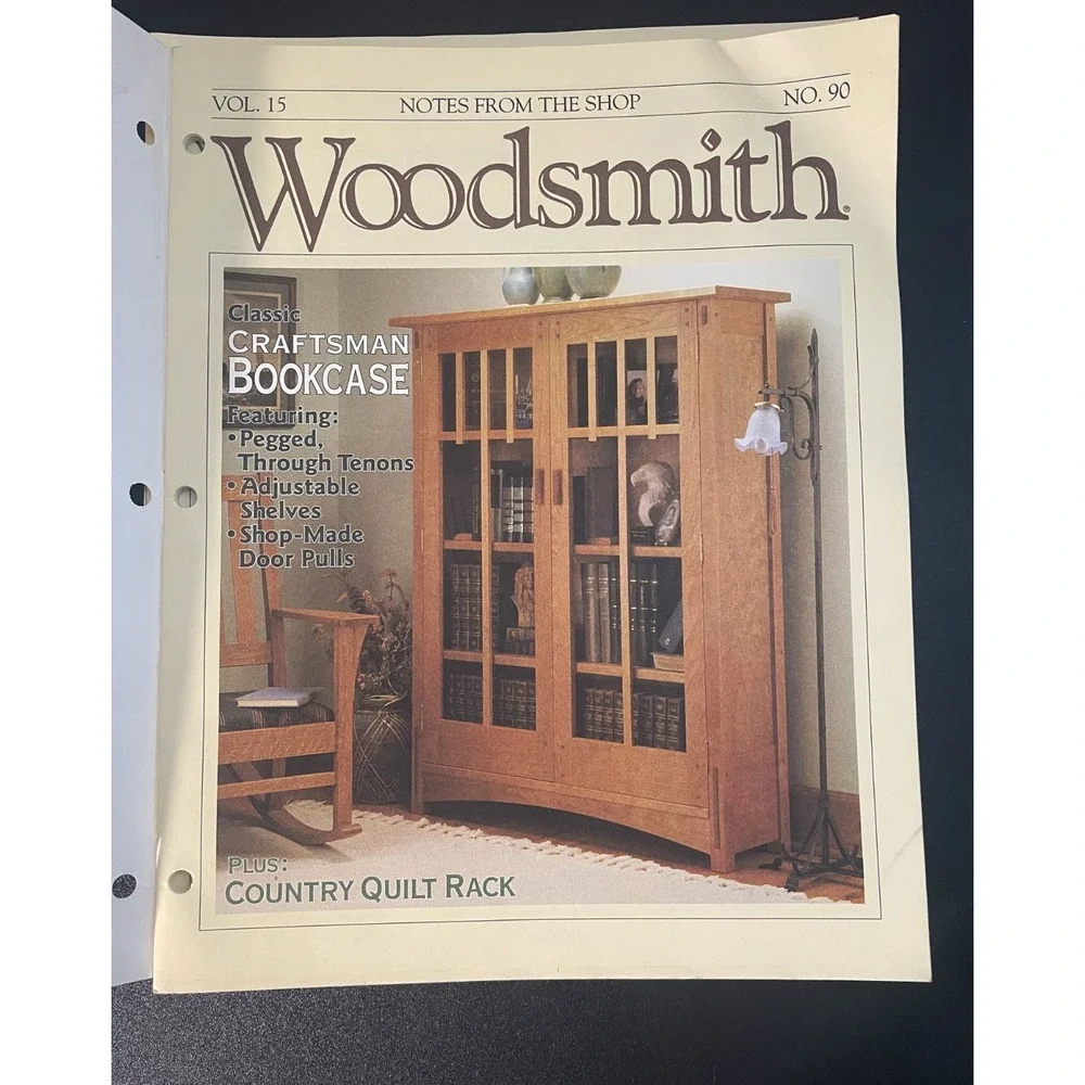 Woodsmith Woodworking Notes from the Shop Variety Lot (1993-1995)
